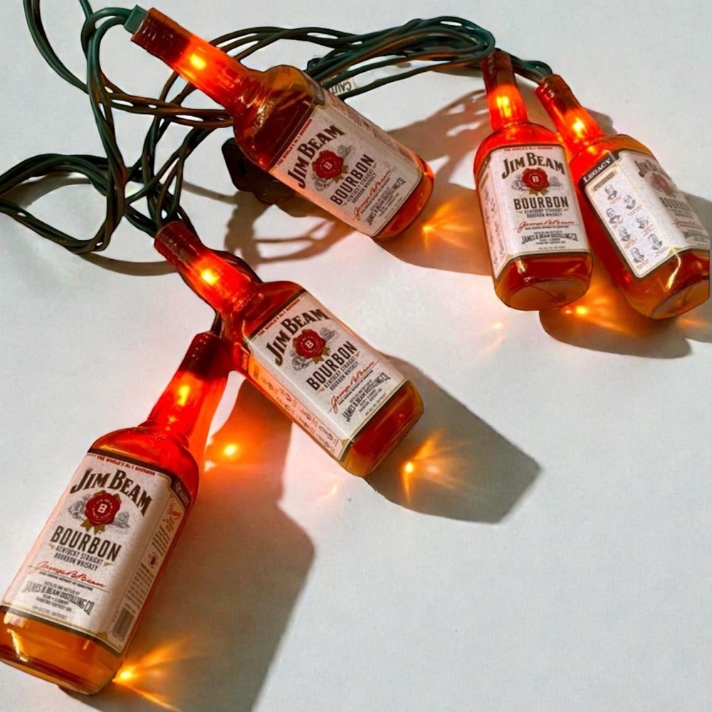Bourbon Whiskey String Patio Lights